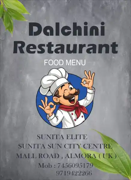 DALCHINI RESTAURANT MENU 12