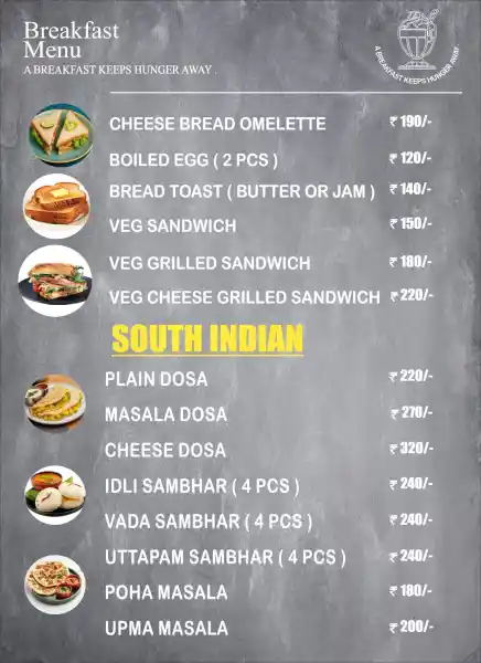 DALCHINI RESTAURANT MENU 10