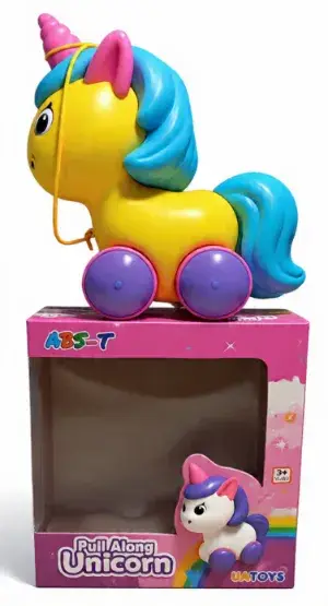 UNICORN ( pull along ) - JITENDRA TOYS AND GENERAL STORES