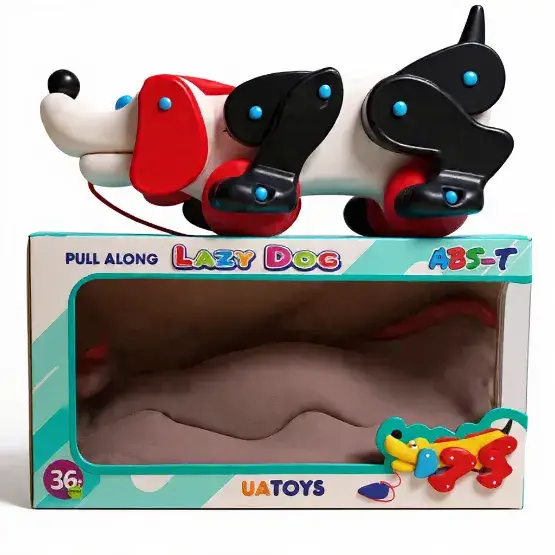LAZY DOG ( pull along ) - JITENDRA TOYS AND GENERAL STORES