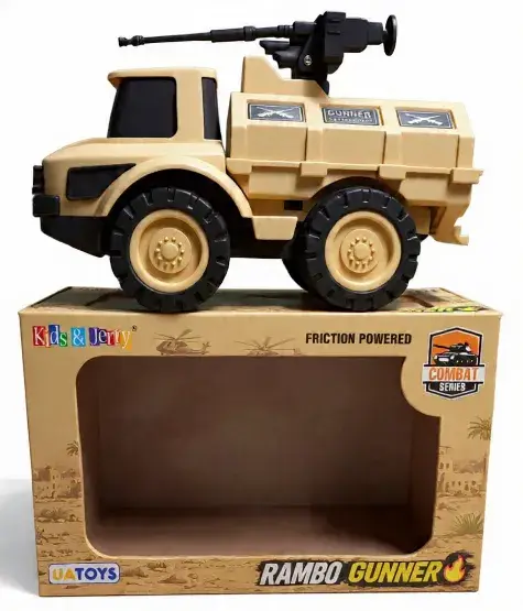 RAMBO GUNNER TRUCK  - JITENDRA TOYS AND GENERAL STORES