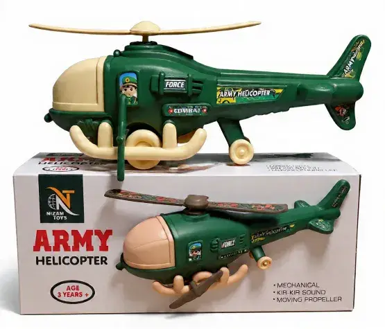 ARMY HELICOPTER  - JITENDRA TOYS AND GENERAL STORES