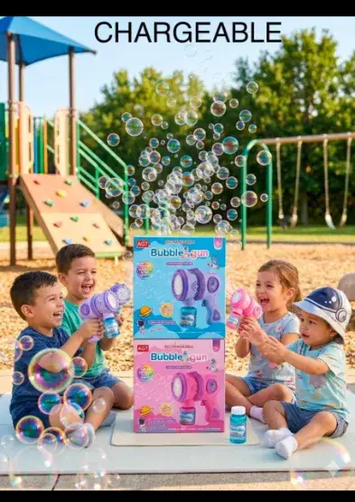 Bubble gun chargeable - YASH TOYS & GENRAL STORE