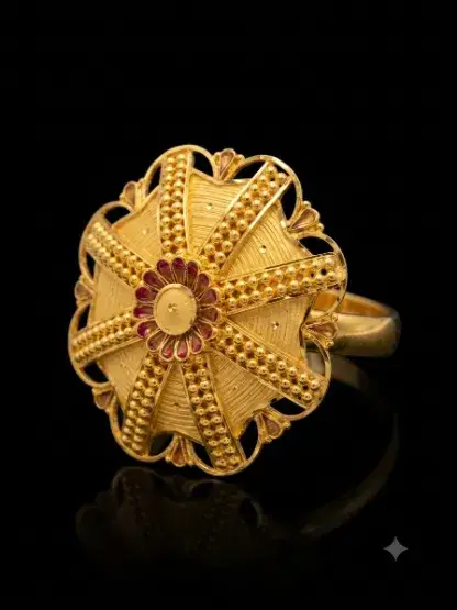 No.14 Ring - L - माँ दुर्गा आभूषण भण्डार