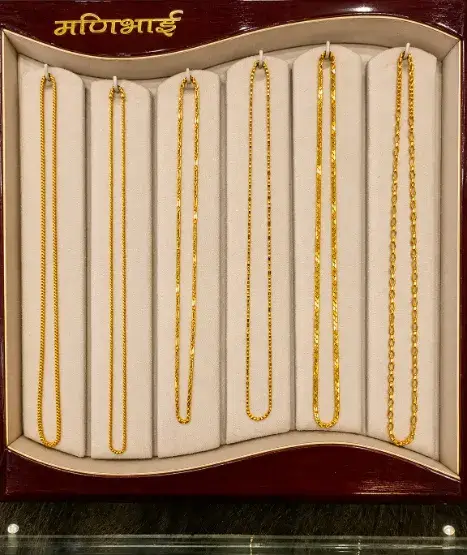 Golden Chains - MANIBHAI JEWELLS