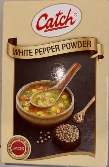 CATCH WHITE PEPPER POWDER 100 GM  - DEEPAK RETAIL