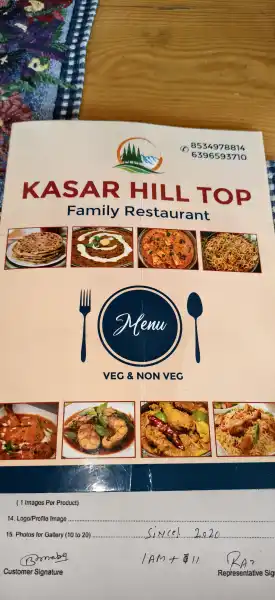 VEG & NON VEG. - KASAR HILL TOP