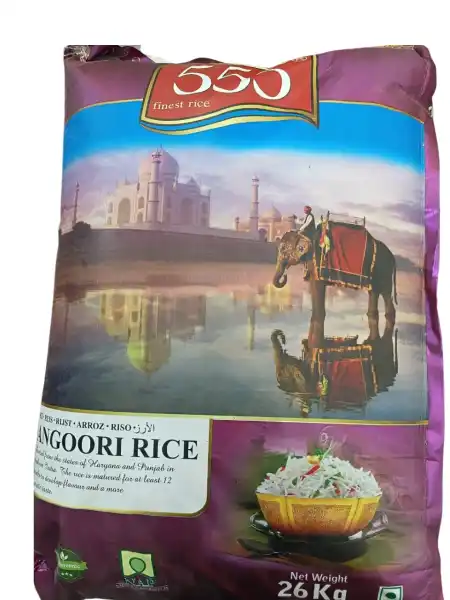 angoori rice 555 26kg  - OM STORE