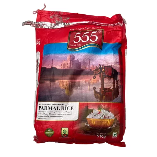 parmal rice 555 5kg  - OM STORE