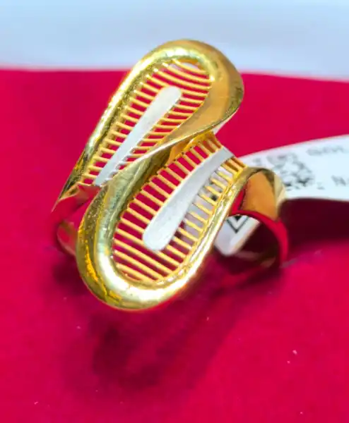 Feather casting Rings - न्यू बांके बिहारी ज्वैलर्स