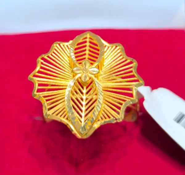 Feather casting Rings 4 - न्यू बांके बिहारी ज्वैलर्स