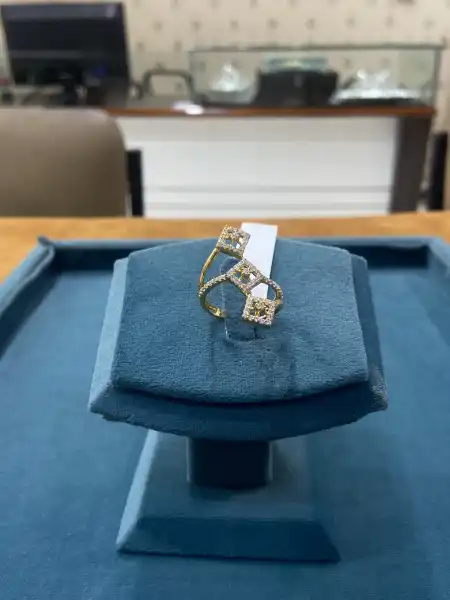 gold ring - RAJ RADHIKA