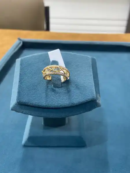 gold ring - RAJ RADHIKA