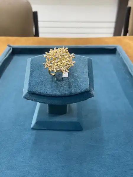 gold ring - RAJ RADHIKA