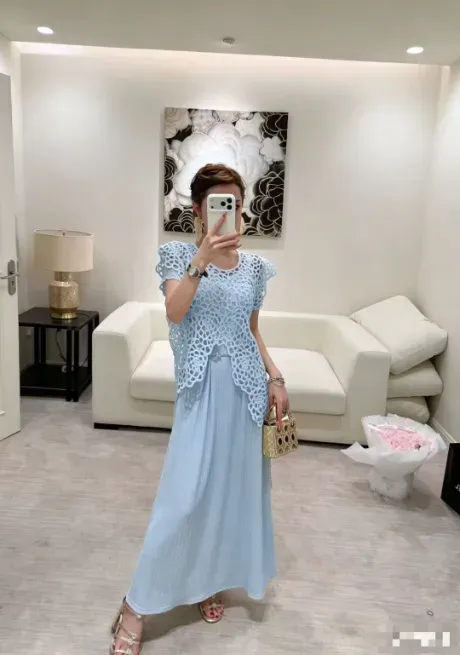2pc Crochet Dress  - GETS