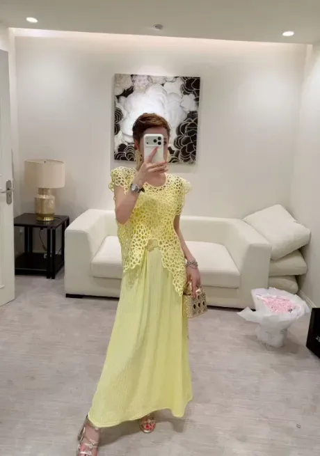 2pc Crochet Dress  - GETS