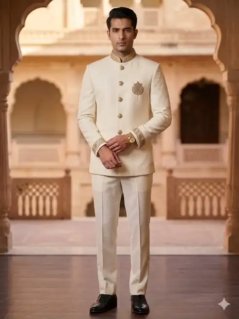 hand work in armani 4 - V.K. COAT WALA