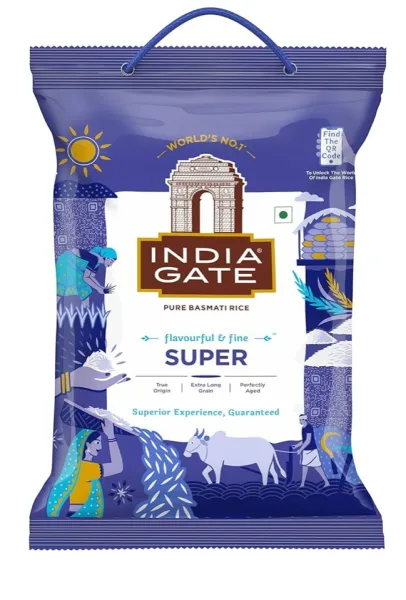India Gate Super Rice  - BHAKUNI FURNITURE & MINI MART
