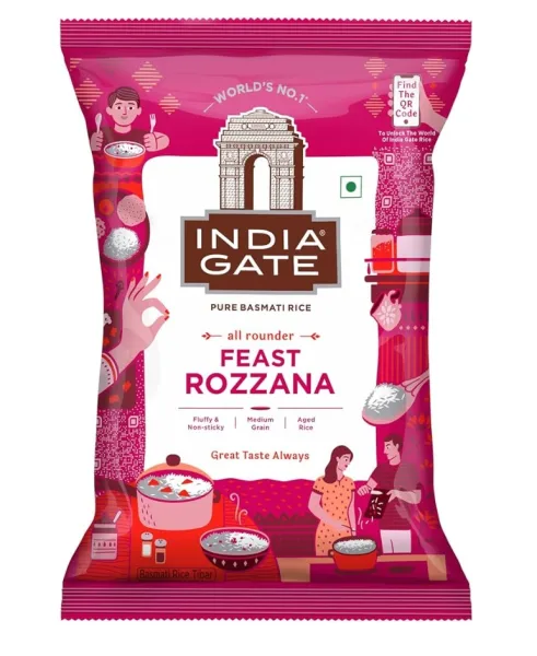 Feast India Gate rice  - BHAKUNI FURNITURE & MINI MART