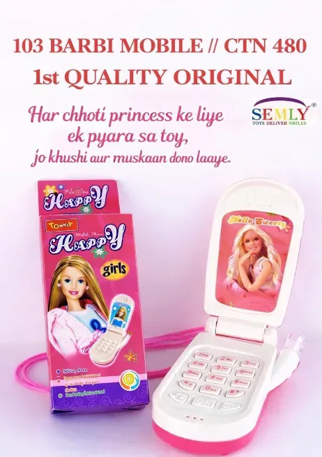 Barbie phone - YASH TOYS & GENRAL STORE