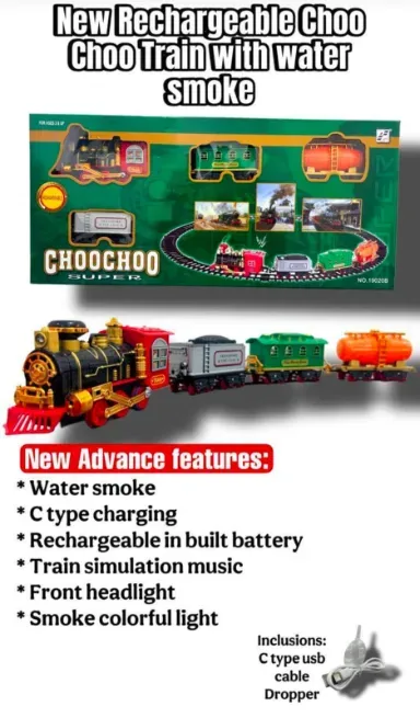 Choo Choo train smoke - YASH TOYS & GENRAL STORE