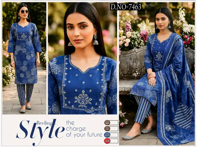 2 Colours Available  - SANDHYA SAREE HOUSE