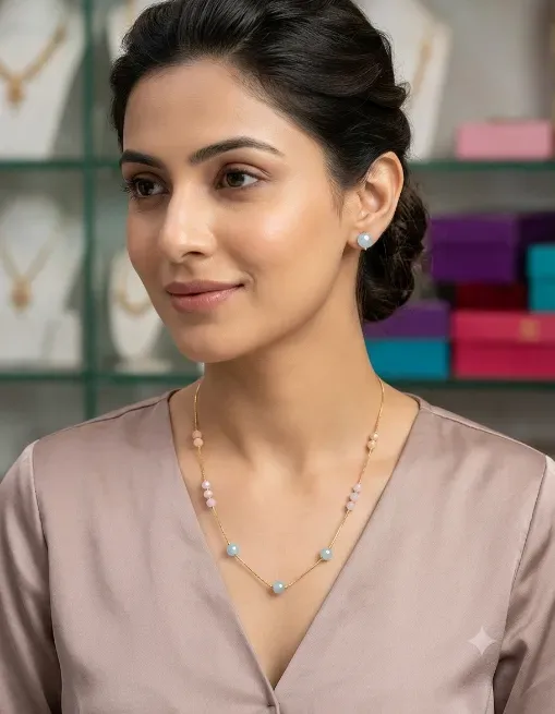 Pendal set  - VAISHANVI JEWELLERY