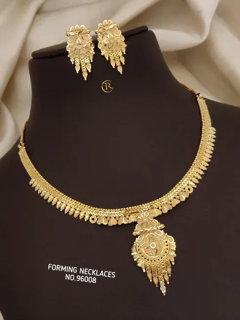 On garm gold harset - VAISHANVI JEWELLERY