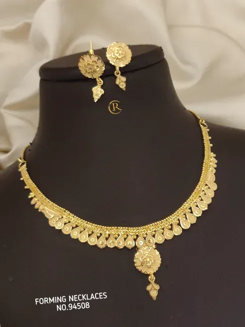 On garm gold harset - VAISHANVI JEWELLERY