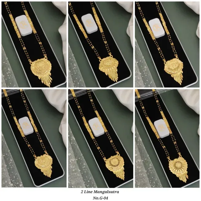 On garm gold mangalsutra - VAISHANVI JEWELLERY