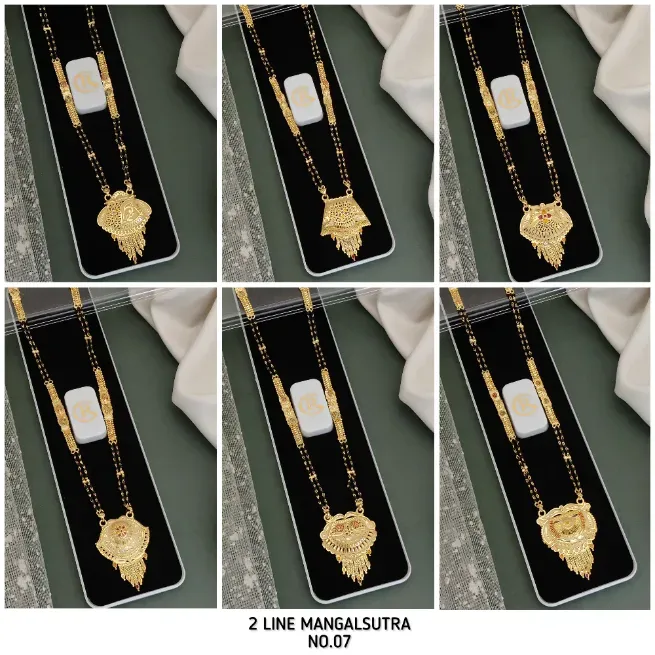 On garm gold mangalsutra - VAISHANVI JEWELLERY