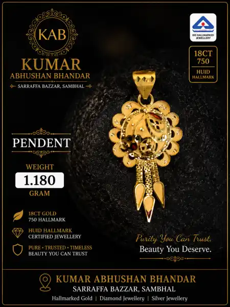 Pandent (hallmark) 3 - KUMAR ABHUSHAN BHANDAR