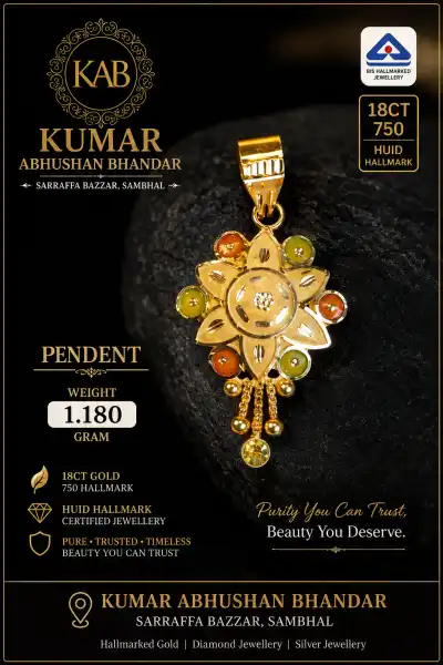 Pandent (hallmark) 5 - KUMAR ABHUSHAN BHANDAR