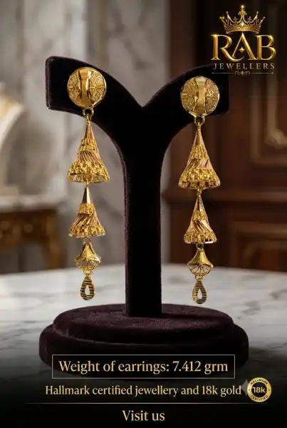 Turkish Earrings  - RAB JEWELLERS