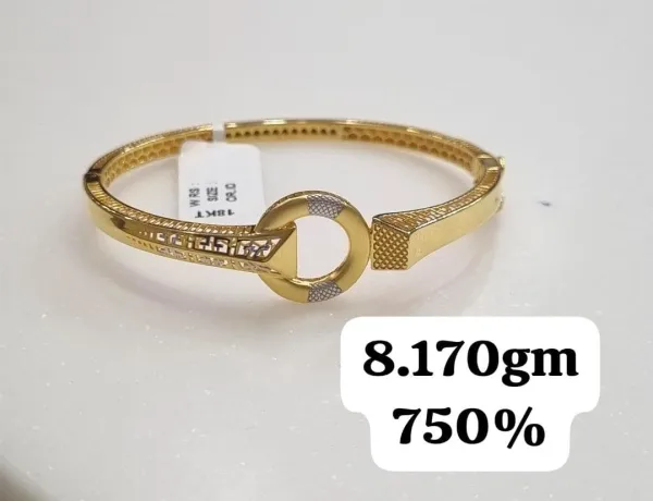 Bangle 18k 750 - राम रहीम ज्वैलर्स
