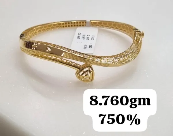 Bangle 18k 750 - राम रहीम ज्वैलर्स