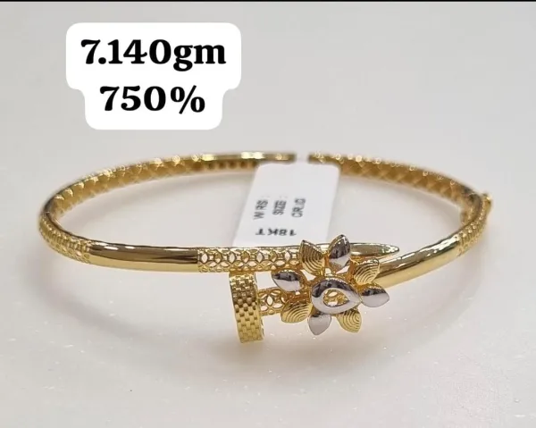 Bangle 18k 750 - राम रहीम ज्वैलर्स