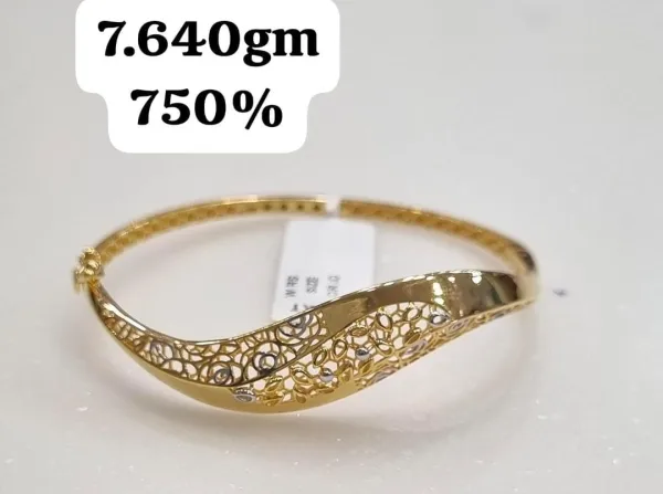 Bangle 18k 750 - राम रहीम ज्वैलर्स