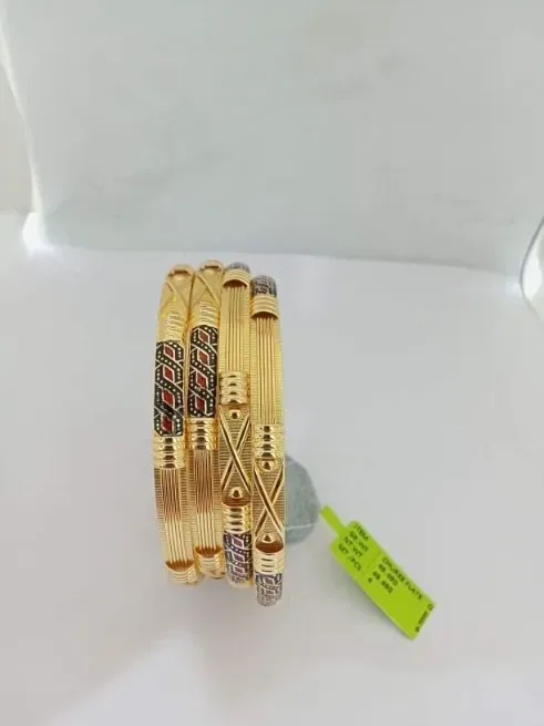 Fancy bangle - TARA SHREE JEWELLERS