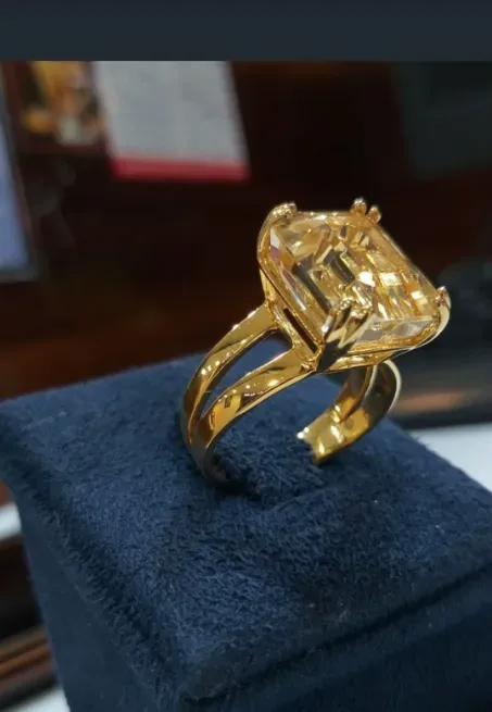 Pukhraj ring - TARA SHREE JEWELLERS
