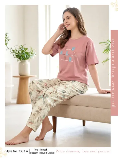 7333 lower tshirt hosiery  - UNNATI NX HOSIERY & FASHION