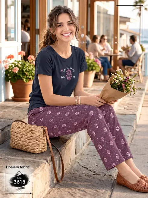 3616 lower tshirt hosiery  - UNNATI NX HOSIERY & FASHION