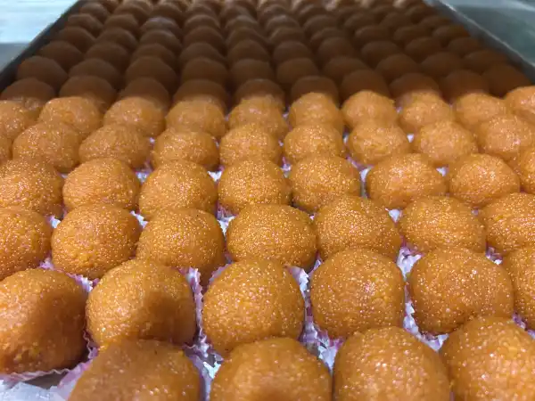 motichoor laddoo - ARMY SWEETS & BAKERS