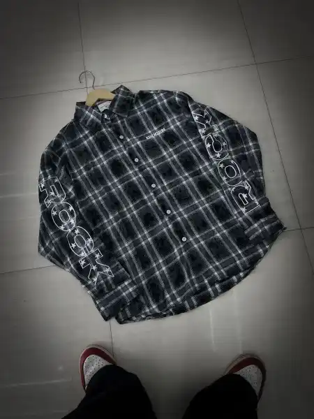 Grey shirt (hand print)  - SOAR COLLECTION