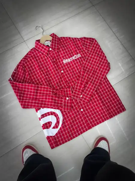Red shirt (front and back print)  - SOAR COLLECTION