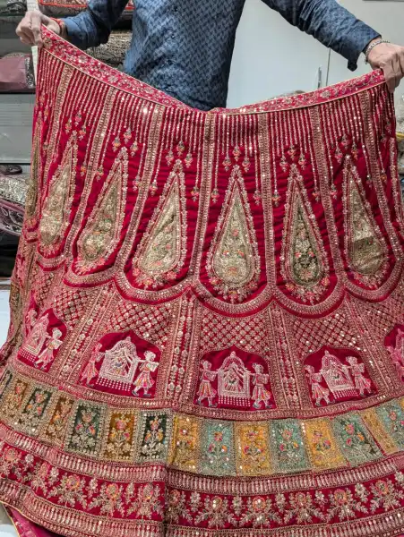 Bridal Lehenga 4 - NARIYAL'S