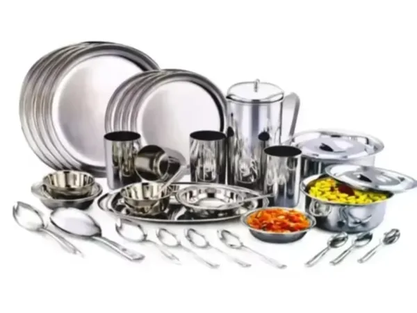 Dinner set - नवीन स्टील ब्रास एंड कॉपर वेयर हाउस