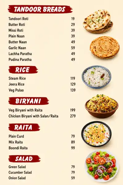 MENU - RASHYAR