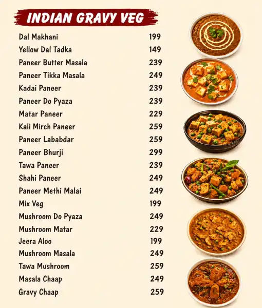 MENU - RASHYAR
