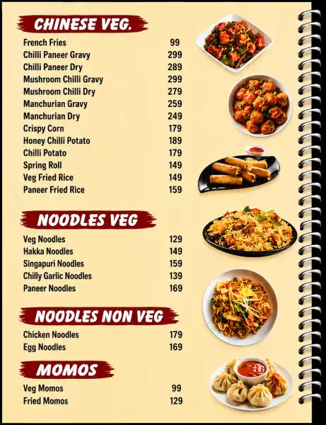 MENU - RASHYAR